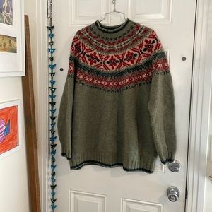 Eddie Bauer wool sweater